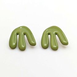 Honeyandmilk - Boucles d'oreilles FLORA grandes plantes