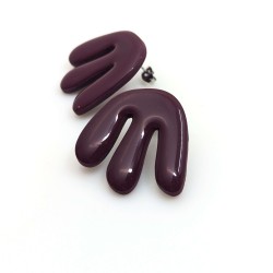 Honeyandmilk - Boucles d'oreilles FLORA grandes plantes