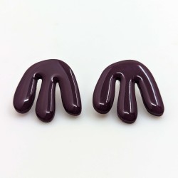 Honeyandmilk - Boucles d'oreilles FLORA grandes plantes