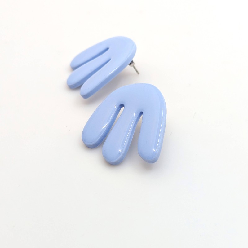 Honeyandmilk - Boucles d'oreilles FLORA grandes plantes