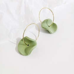 Honeyandmilk - Créoles Mini Vague Automne