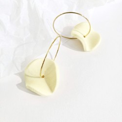 Honeyandmilk - Créoles Mini Vague Automne