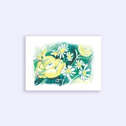 Julia Riffiod - Fleurs Jaunes