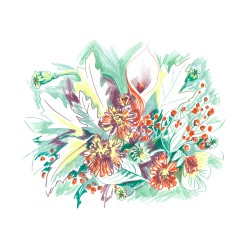 Julia Riffiod - Bouquet d'Hiver