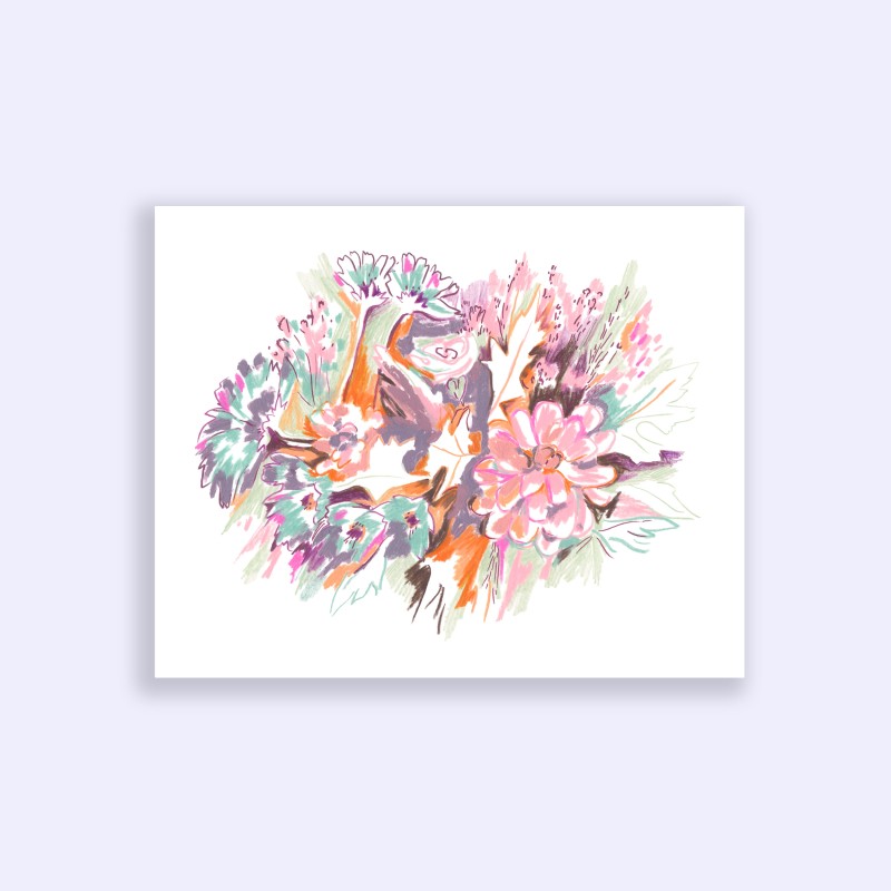 Julia Riffiod - Bouquet Pastel