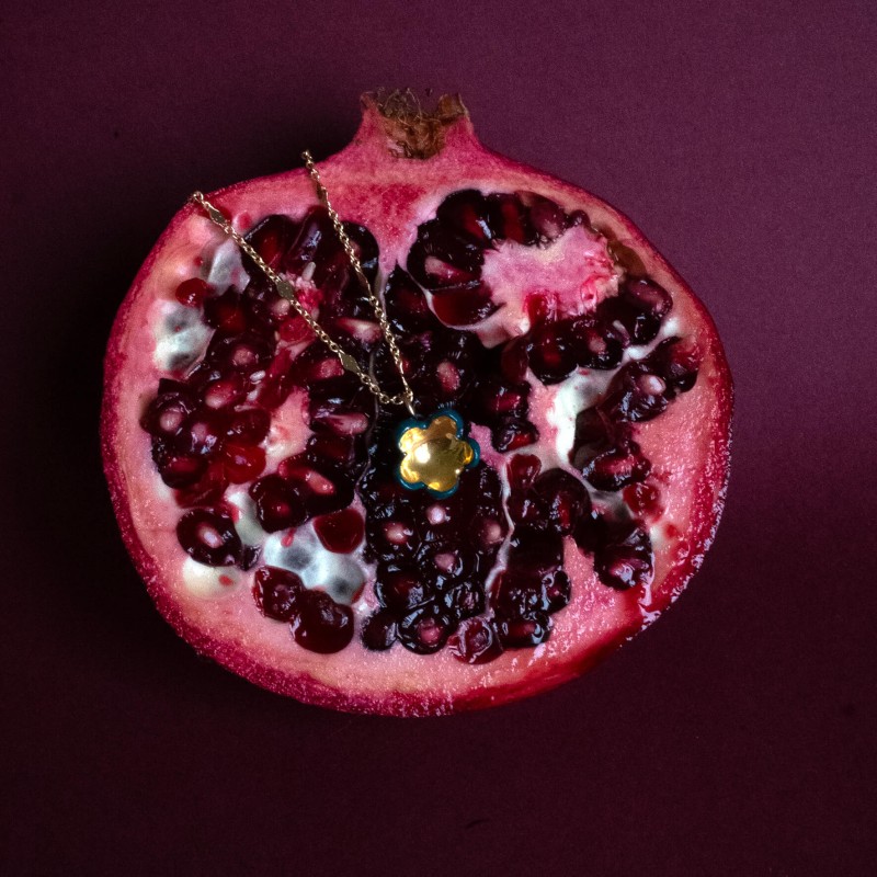 Anne-Lise Pichon - Boucles d'oreilles Bouton d'Or