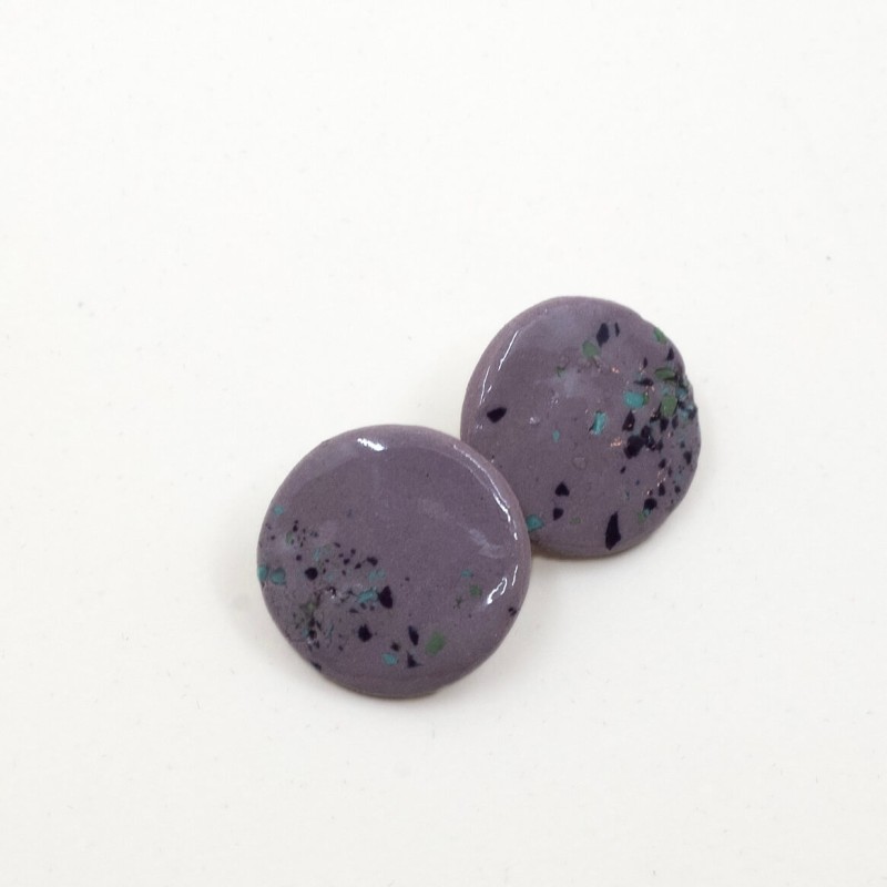 Anne-Lise Pichon - Boucles d'oreilles Miettes grandes