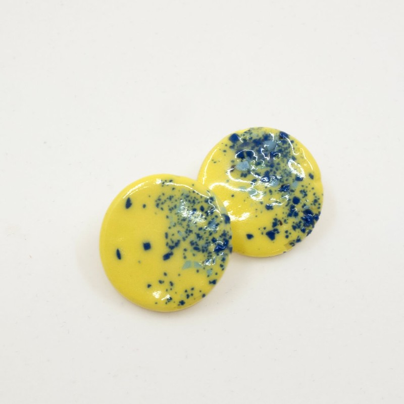 Anne-Lise Pichon - Boucles d'oreilles Miettes grandes