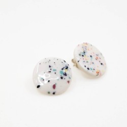 Anne-Lise Pichon - Boucles d'oreilles Miettes grandes