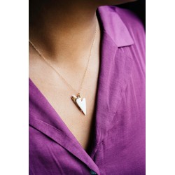 Anne-Lise Pichon - Collier double Coeur