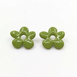 Honeyandmilk - Boucles d'oreilles FLORA grandes fleurs