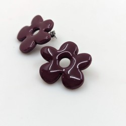 Honeyandmilk - Boucles d'oreilles FLORA grandes fleurs
