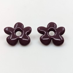 Honeyandmilk - Boucles d'oreilles FLORA grandes fleurs