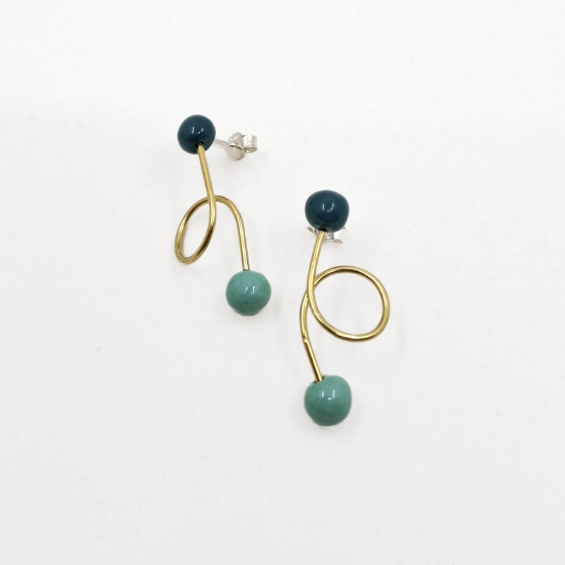 Boucles d'oreilles Twist