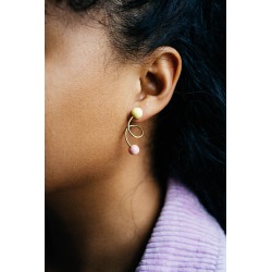 Boucles d'oreilles Twist