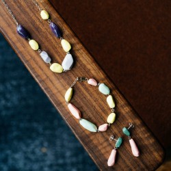 Anne-Lise Pichon - Collier Bijoux Cailloux