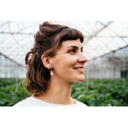 Anne-Lise Pichon - Boucles d'oreilles Bijoux Cailloux