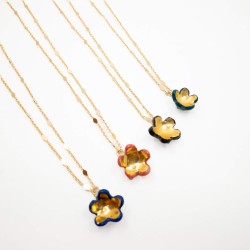 Anne-Lise Pichon - Collier Bouton d'Or