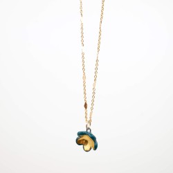 Anne-Lise Pichon - Collier Bouton d'Or