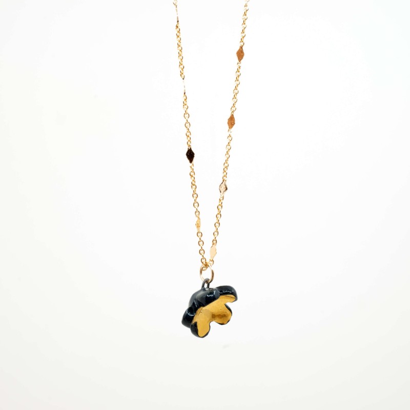 Anne-Lise Pichon - Collier Bouton d'Or