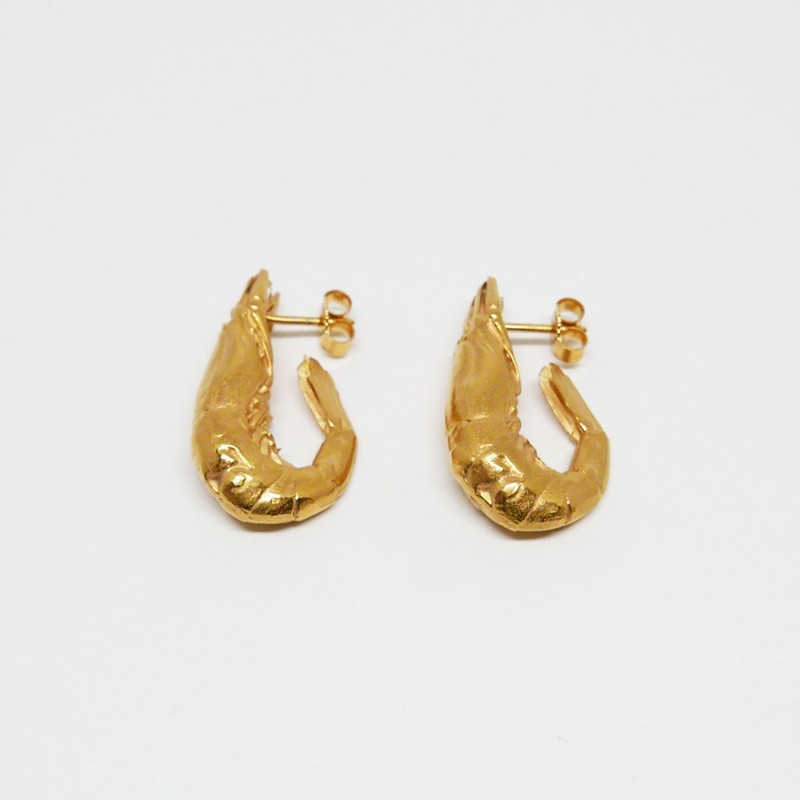 Laurène Vernet - Boucles d'oreilles crevettes